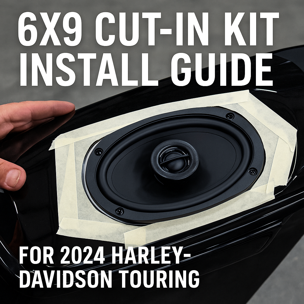 2023.5+ Harley 6x9 Cut-In Kit Lid Install Guide | Saddlebag Audio 2023.5+ Harley 6x9 Cut-In Kit Lid Install Guide | Saddlebag Audio