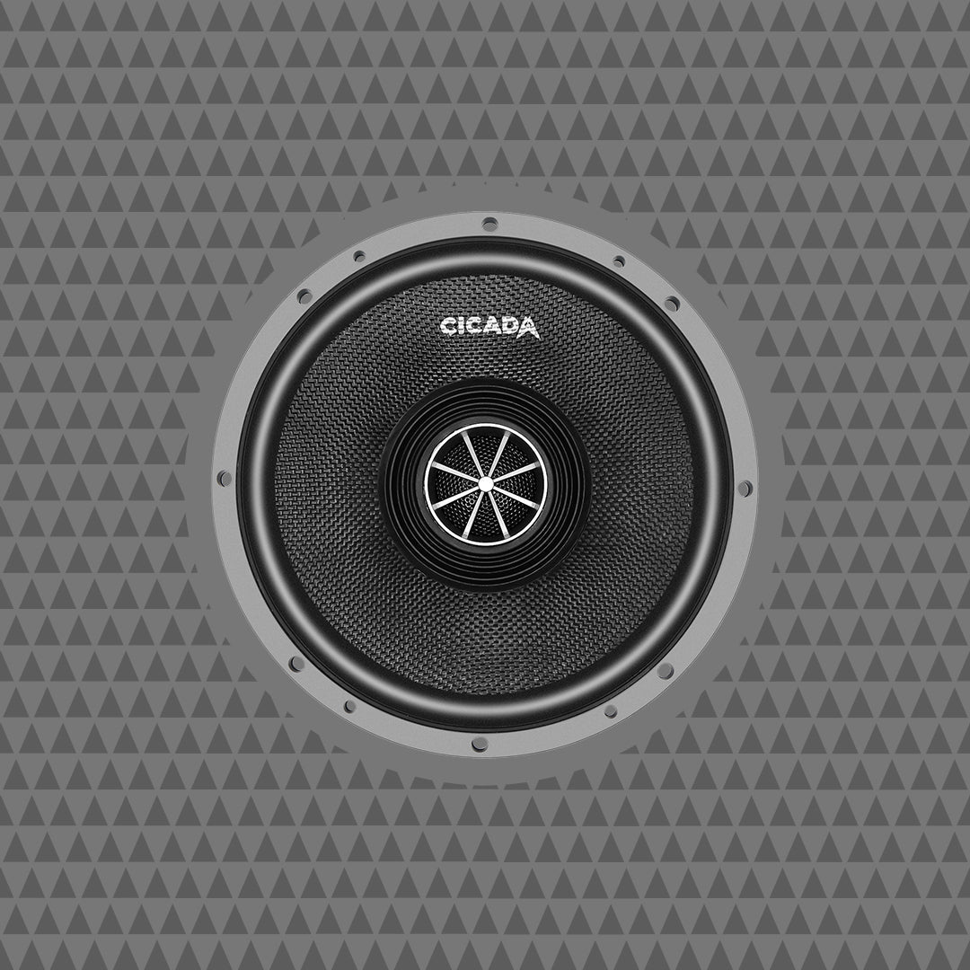 8″ Motorcycle Coaxial Speakers | High-Output Touring Audio