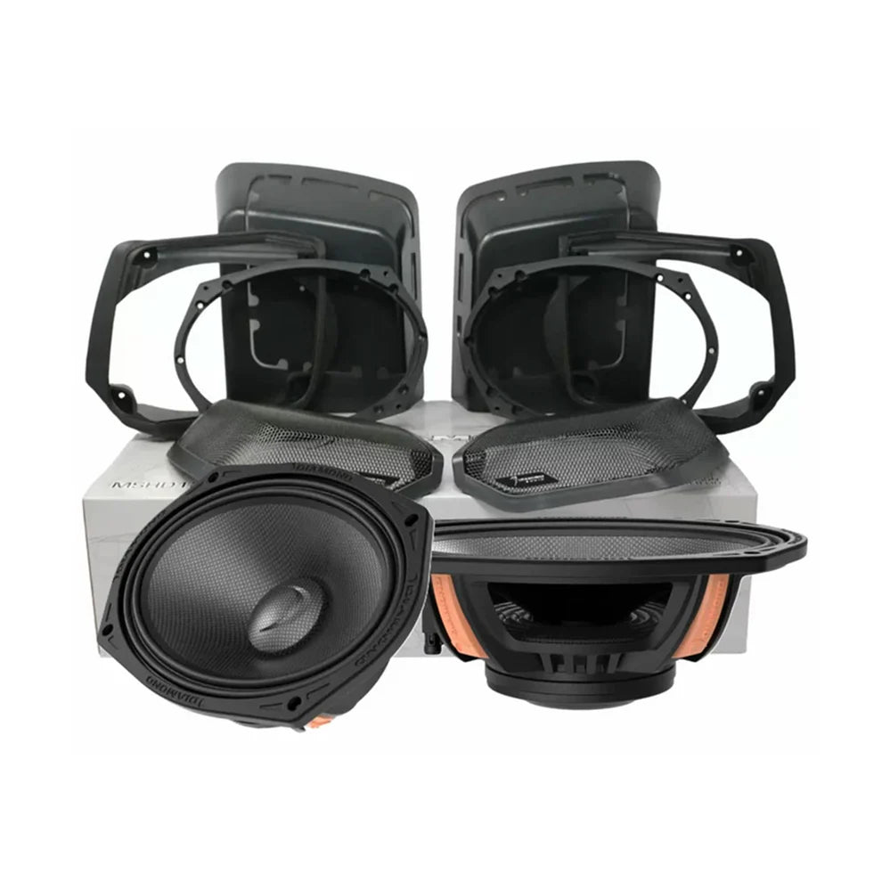 Diamond Audio 98-13 Harley Davidson Cut-In Lid Kit w/ Speakers