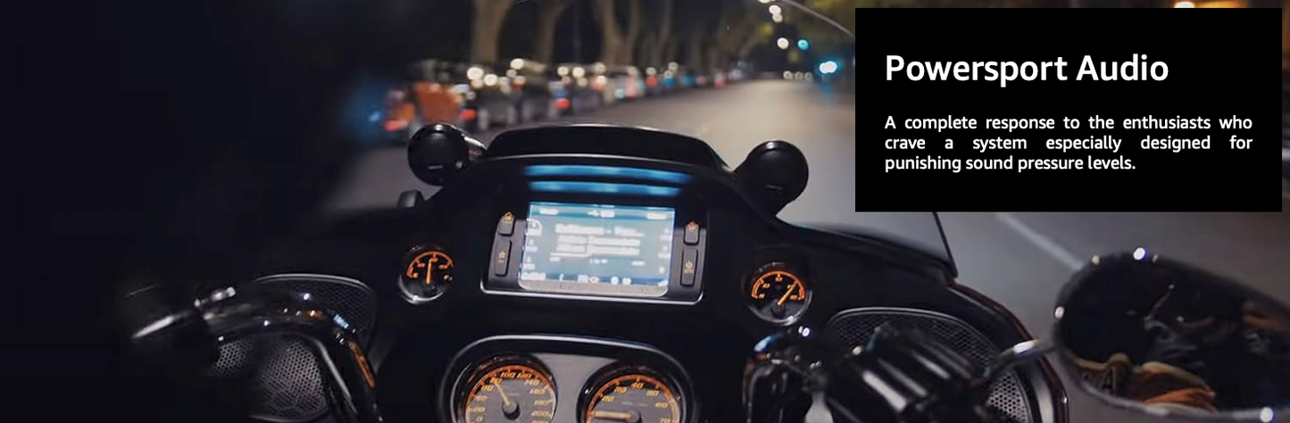 2014-2023 Harley Davidson Plug and Play Fairing and Tour PackHertz Audio Plug and Play 4 Speaker Kit with Saddlebag 6x9 Kit HSP3