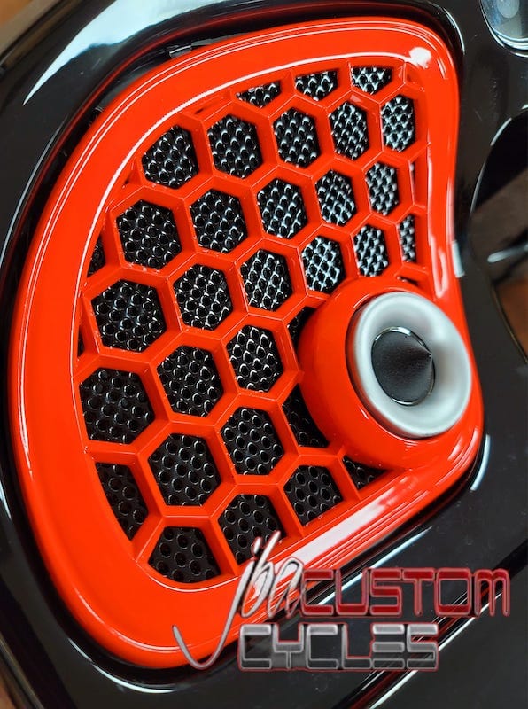 JBA Custom Cycles Grillz Custom 3D Printed 15-present H.D. Road Glide Grills w/w-out Horns
