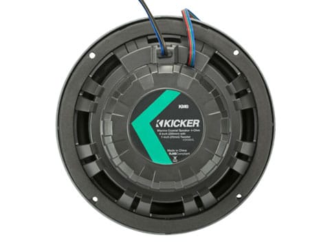 KICKER KM 8" 4Ω LED Coaxial – back