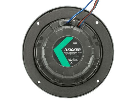 KICKER KM 6.5" 4Ω LED Coaxial – back