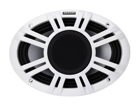 KICKER KMXL69 6x9" Marine Horn‑Loaded Coaxial – front