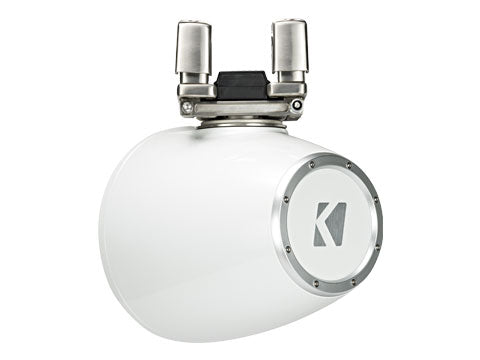 KICKER KMTC9W HLCD Tower System - White (left)