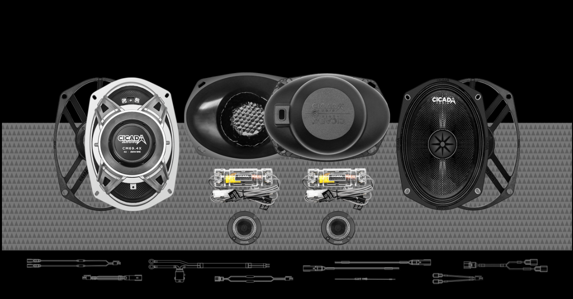 14CXK65 Component Speaker Kit | 6.5 Midrange Speakers | Harley 14CXK65 Component Speaker Kit | 6.5 Midrange Speakers | Harley