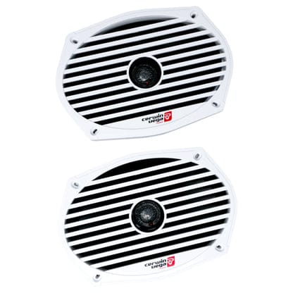 Cerwin-Vega Stroker 6"x9" 2-Way Coax Speakers W/Titanium Dome Tweeter (4Ω) - ST69CX