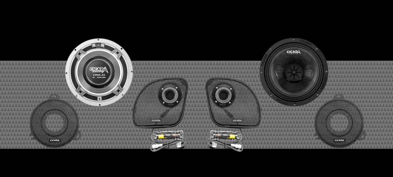 14CXK65 Component Speaker Kit | 6.5 Midrange Speakers | Harley 14CXK65 Component Speaker Kit | 6.5 Midrange Speakers | Harley