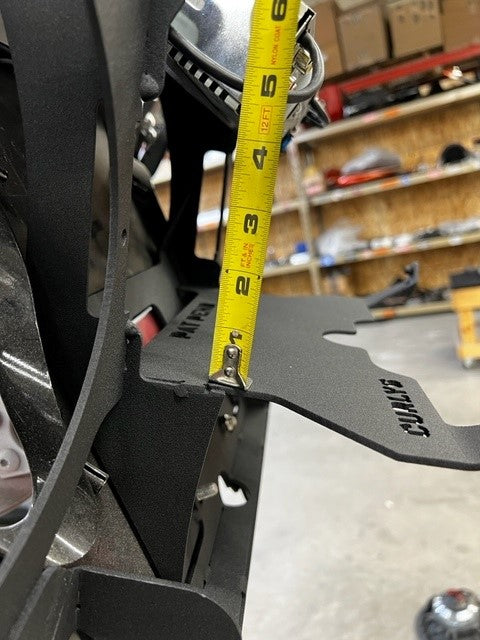 Curly's Mega Space Road Glide Game Changer Amp Rack