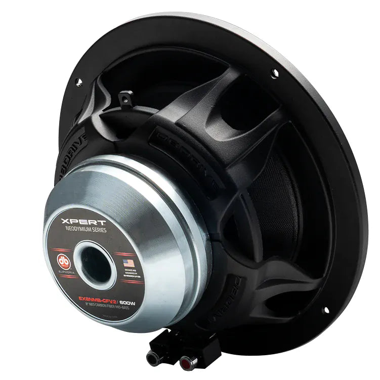 DB Drive Euphoria XPERT EX8NMB-CFV2 8" NEO Carbon Fiber Midbass