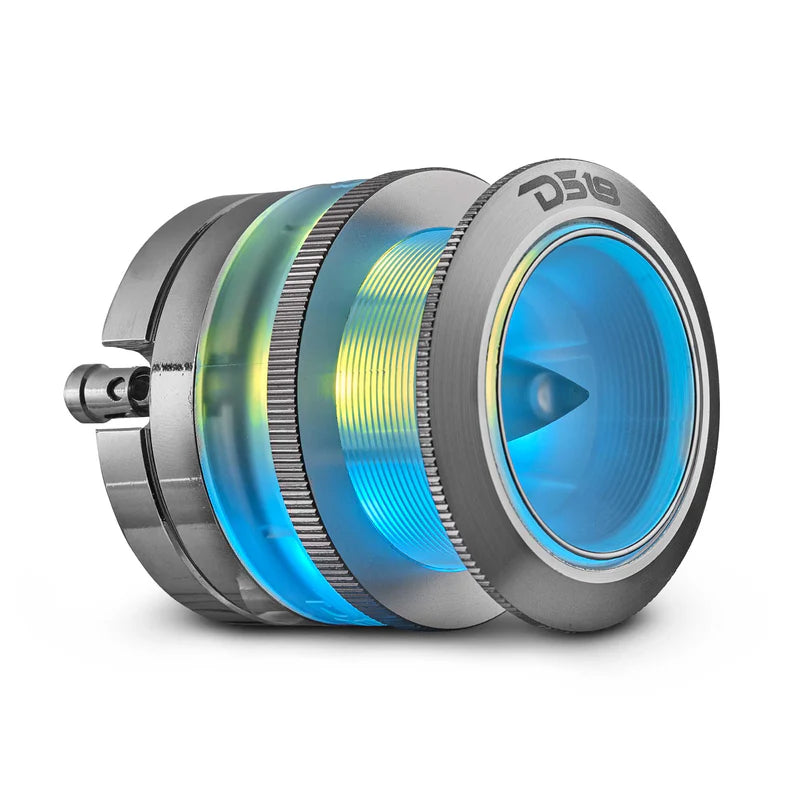 DS18 PRO-TW7LD
2.3" Neodymium Super Bullet Tweeter w/ 1" Aluminum Voice Coil & Digital LED Lights