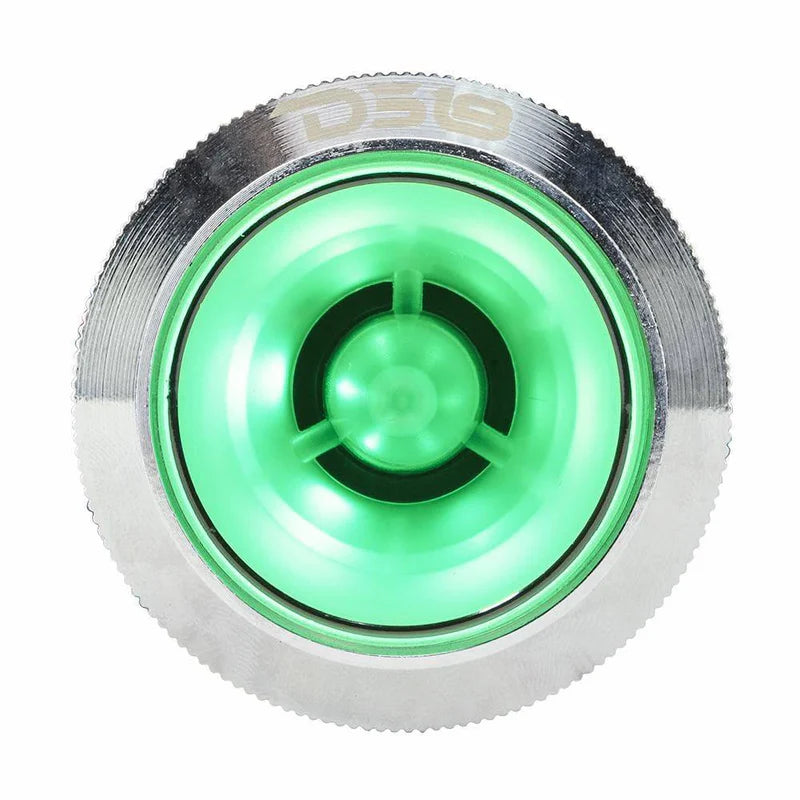 DS18 PRO-TW7L 2.3" Neodymium Super Bullet Tweeter w/ Titanium Voice Coil & RGB LED Lights (Single)