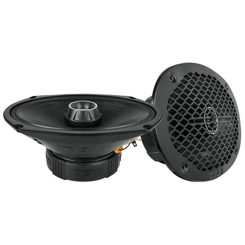 DS18 PRO-ZT 6x9" Water-Resistant Coaxial Mid-Range Loudspeaker (Single)