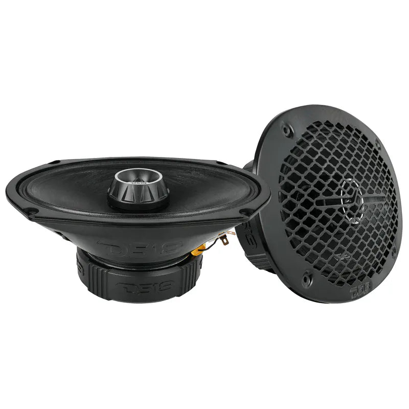 DS18 PRO-ZT 6x9" Water-Resistant Coaxial Mid-Range Loudspeaker (Single)