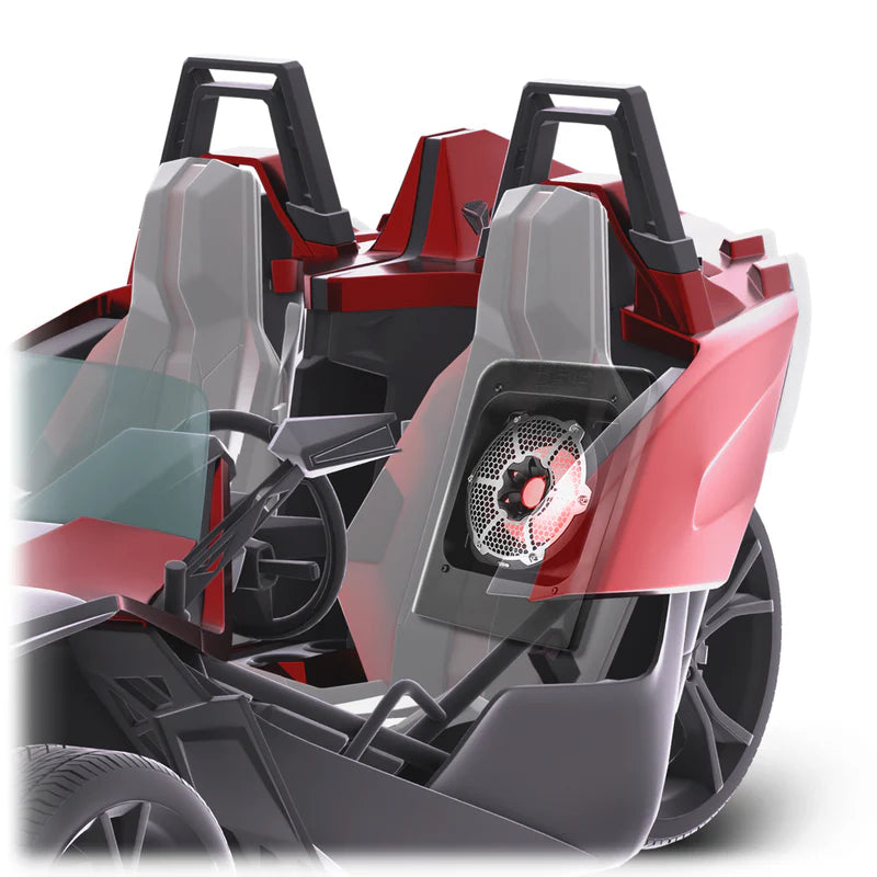 DS18 SLG-RSUB10LD
Rear Subwoofer Enclosure
LOADED or EMPTY
(for 2015-Current Slingshot)