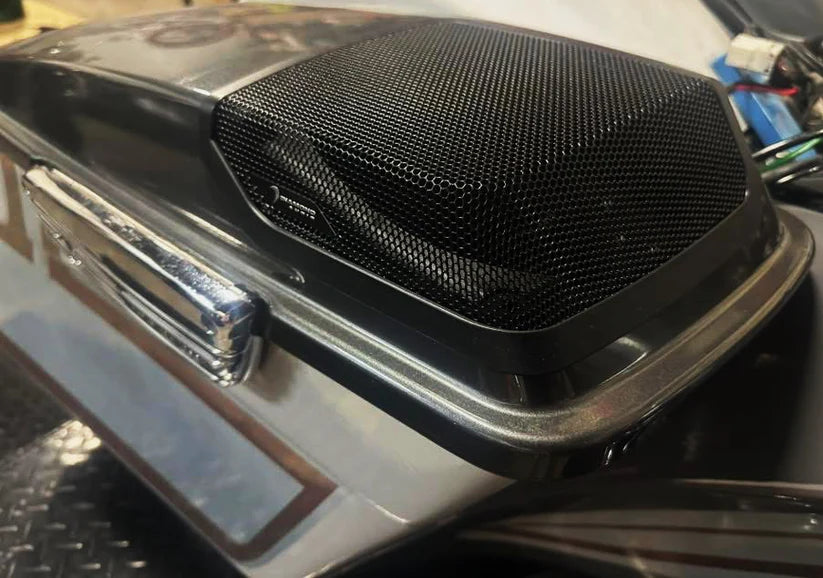 Diamond Audio 98-13 Harley Davidson Cut-In Lid Kit w/ Speakers