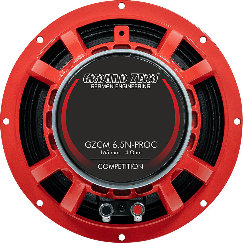 Ground Zero GZCM 6.5N-PROC — 6.5 inch Competition Pro Carbon Midrange Speaker