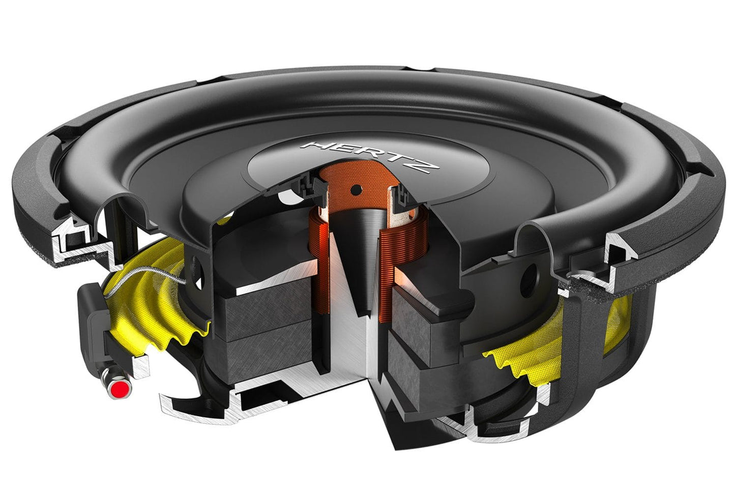 Hertz MPS 250 S2 — 10" 2Ω SVC Mille PRO Shallow Subwoofer