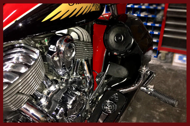 Dirty Bird Concepts Indian Bagger Audio Dirty Bird Concepts Indian Loud Audio Lowers Leg Warmers 6.5"