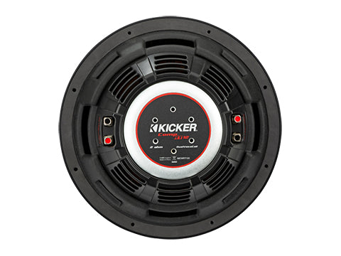 KICKER
10" CompRT Ultra Thin Subwoofer (2Ω or 4Ω)
(All Weather)