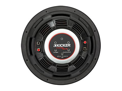 KICKER
10" CompRT Ultra Thin Subwoofer (2Ω or 4Ω)
(All Weather)
