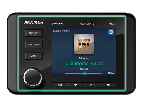 KICKER
KMC5 Premium Marine Media Center