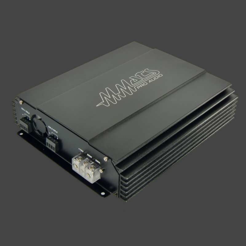 MMATS PRO AUDIO HiFi-4250D
Class D 4-Channel Amplifier