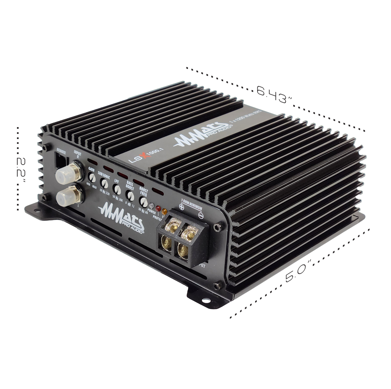 MMATS LSX1000.1D | Monoblock Class D Amp – 1000W RMS Bass Power MMATS LSX1000.1D | Monoblock Class D Amp – 1000W RMS Bass Power