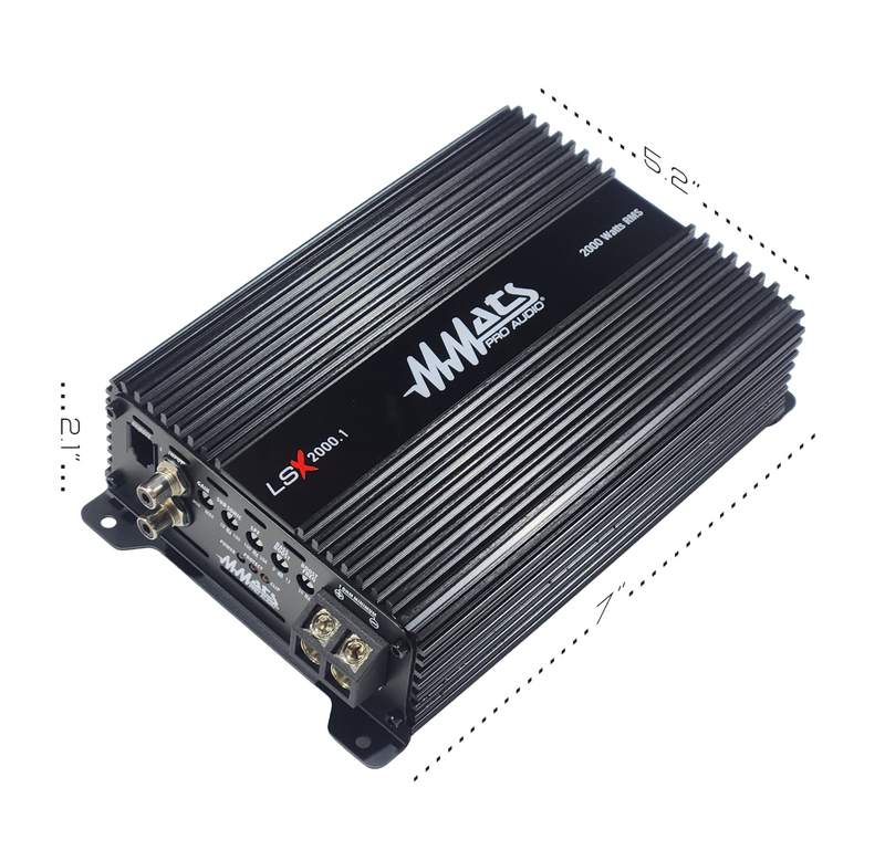 MMATS PRO AUDIO LSX4000.1
Mono Amplifier