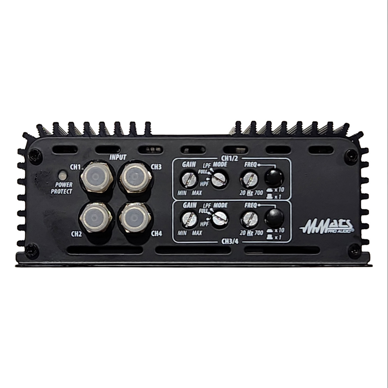 MMATS PRO AUDIO LSX2600x4
4-Channel Amplifier