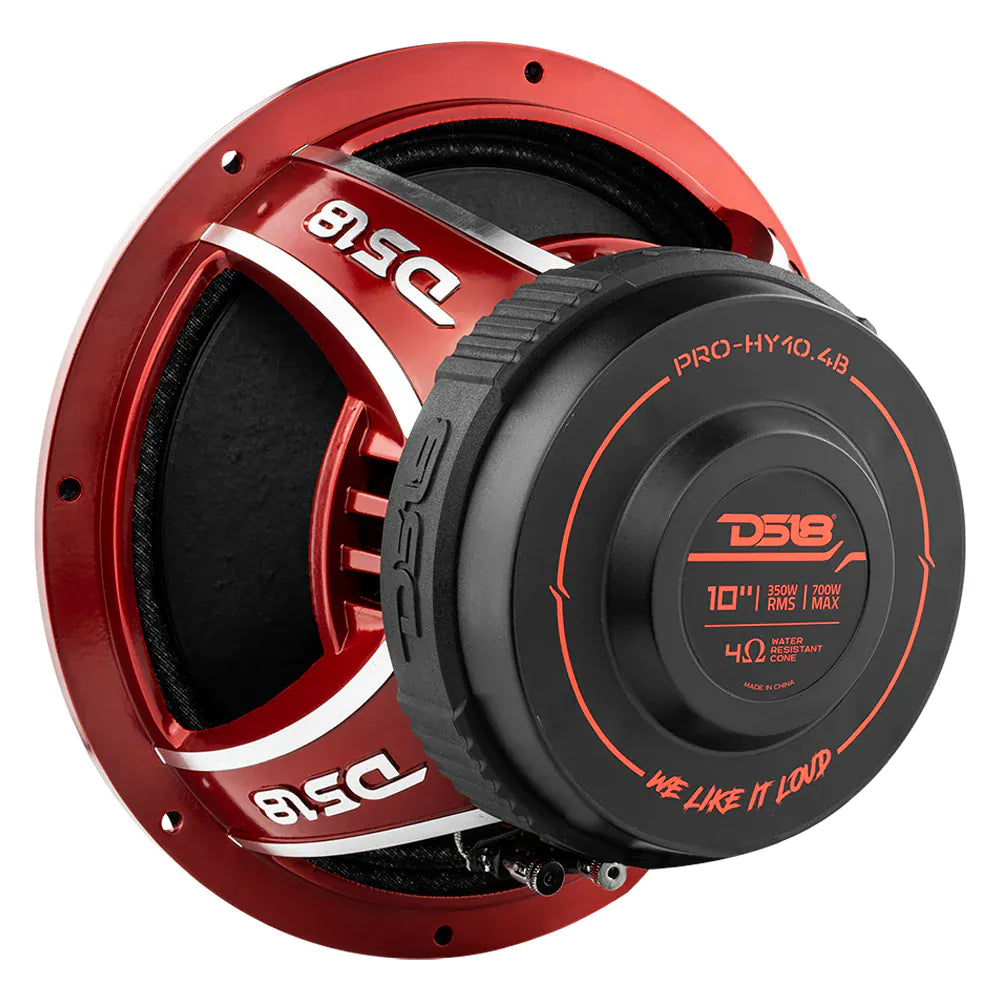 DS18 PRO-HY10.4B 10" Pro Coaxial Speaker for marine audio — alternate view 5