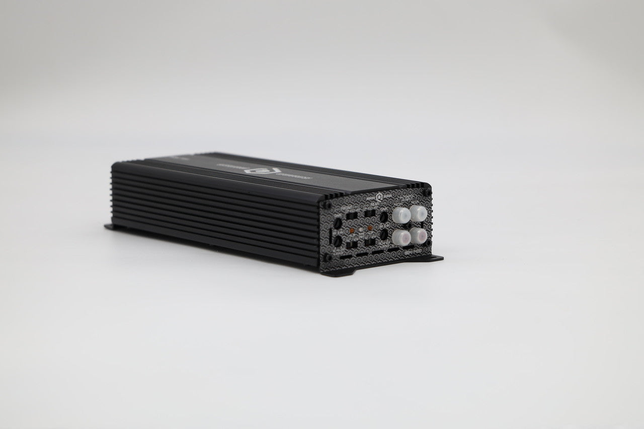 SoundQubed BG4‑1400 — Ultra‑Compact 4‑Channel Amplifier (1400W) — Ultra‑Compact Power for Bagger Audio