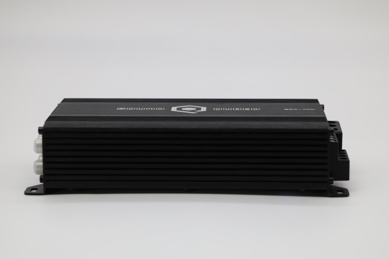 SoundQubed BG4‑700 — Ultra‑Compact 4‑Channel Amplifier (700W)