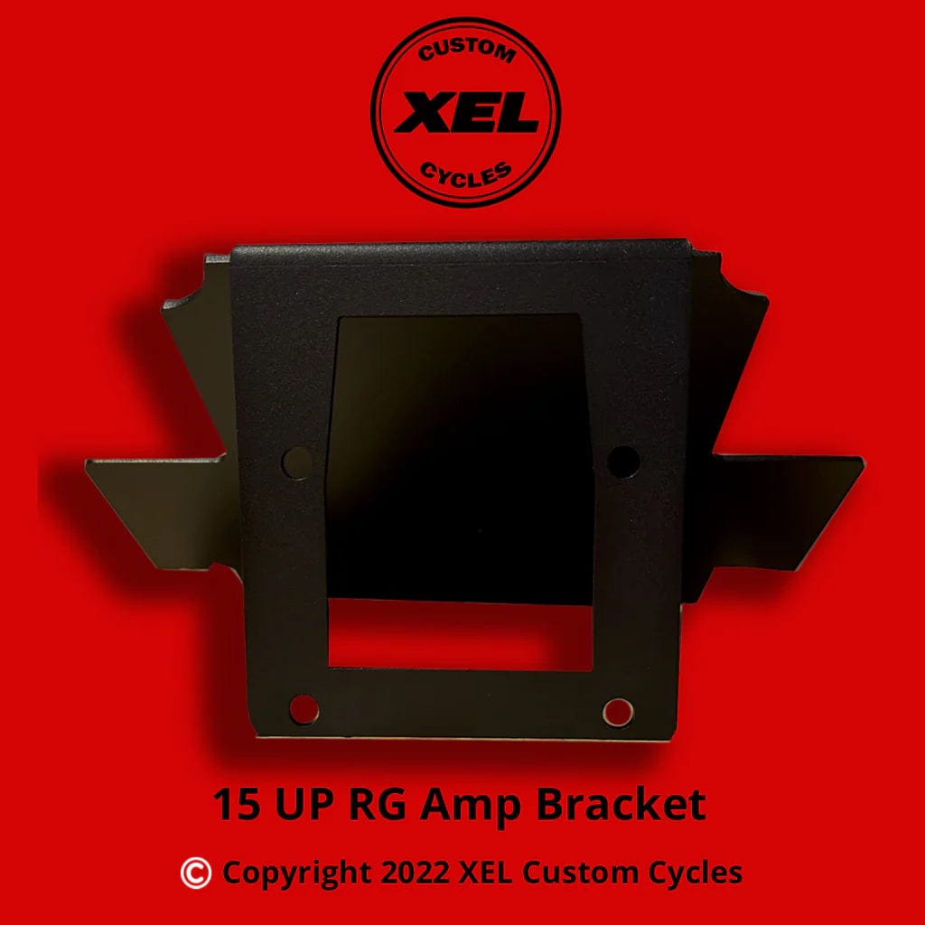 2015- Up Road Glide Custom Amp Rack