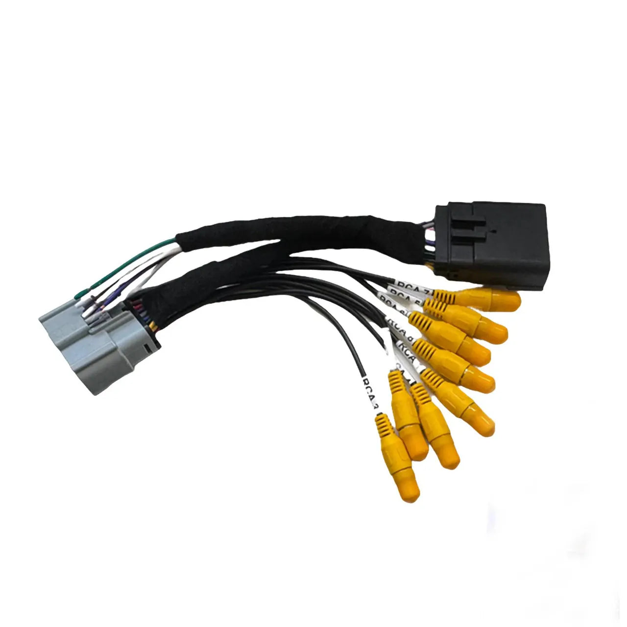 Cicada Audio 24HDNAVTVA2B plug-and-play harness for NAV-TV ZEN H-D A2B interface and Cicada amplifiers on 2024 Harley motorcycles