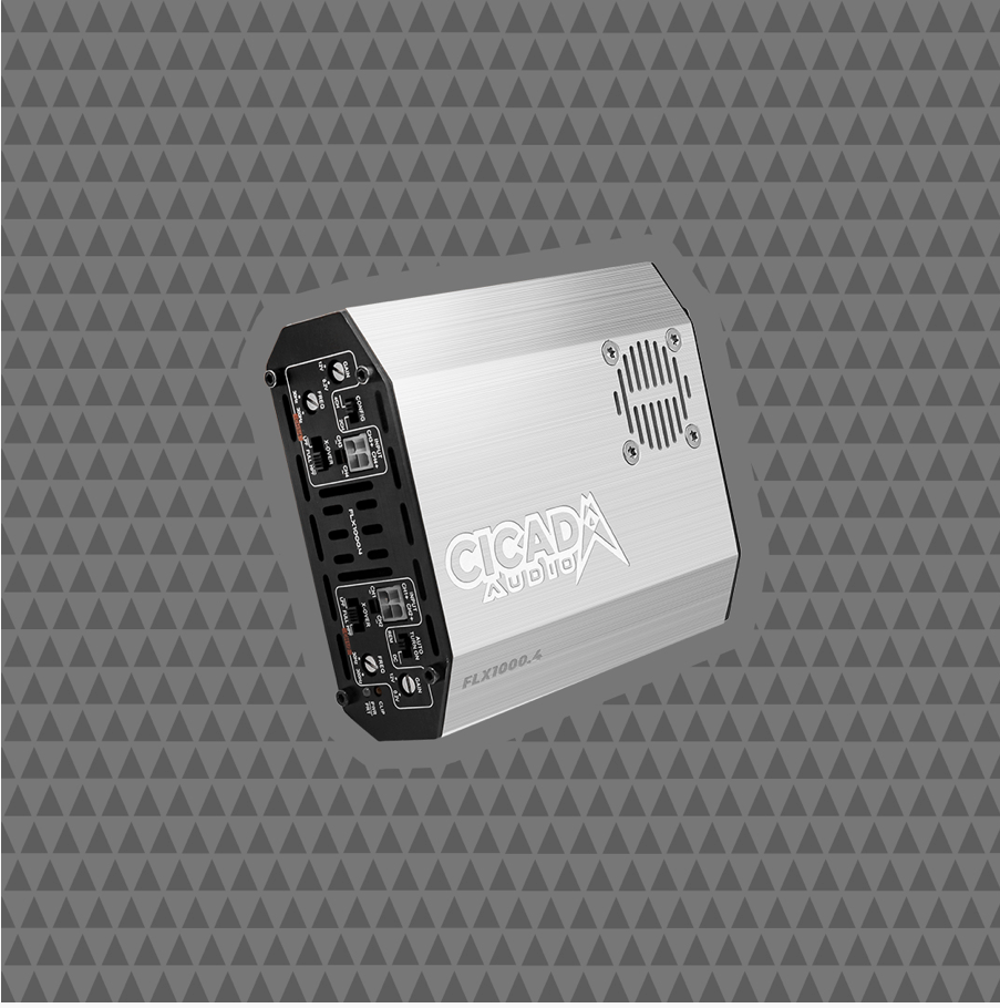 Cicada FLX1400.4 4-Channel Motorcycle Amplifier | Harley Audio