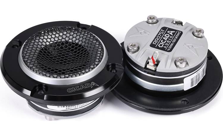 Pair of Cicada Audio RR075T 4-ohm horn tweeters for 2023.5 CVO and 2024+ Harley-Davidson Road Glide audio systems