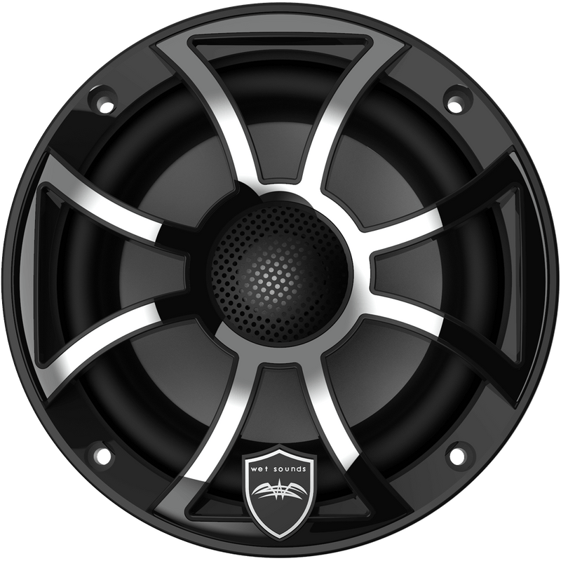 Wet Sounds Boat Boat Coax Speakers Wet Sounds REVO 6 XS-B-SS | Wet Sounds High Output Component Style 6.5" Marine Coaxial Speakers