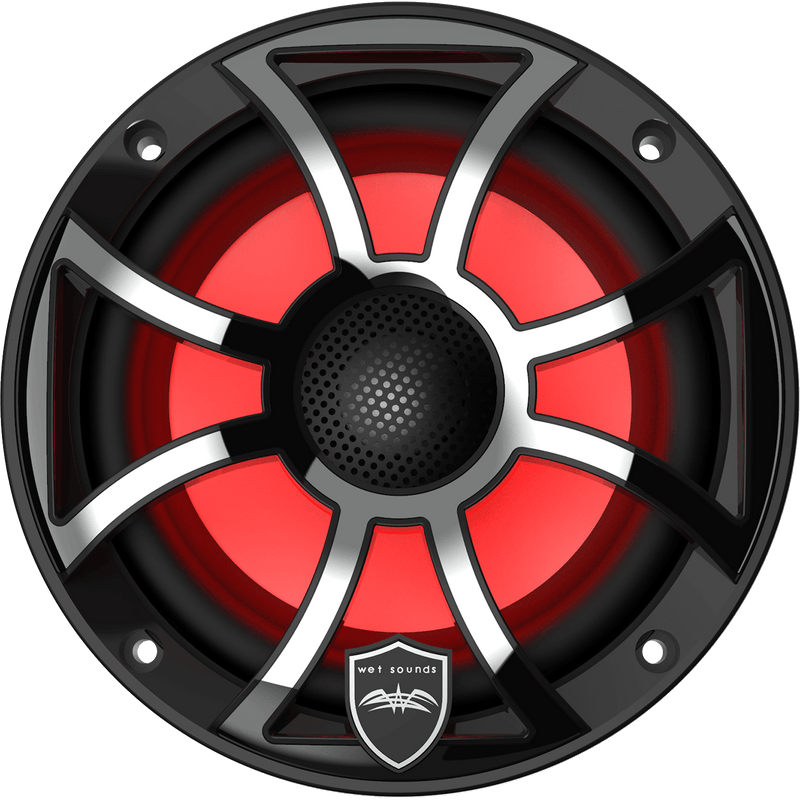 Wet Sounds Boat Boat Coax Speakers Wet Sounds REVO 6 XS-B-SS | Wet Sounds High Output Component Style 6.5" Marine Coaxial Speakers