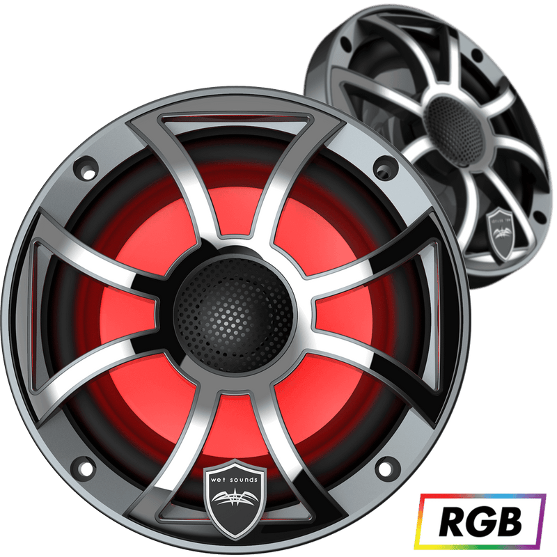 Wet Sounds Boat Boat Coax Speakers Wet Sounds REVO 6 XS-G-SS | Wet Sounds High Output Component Style 6.5" Marine Coaxial Speakers