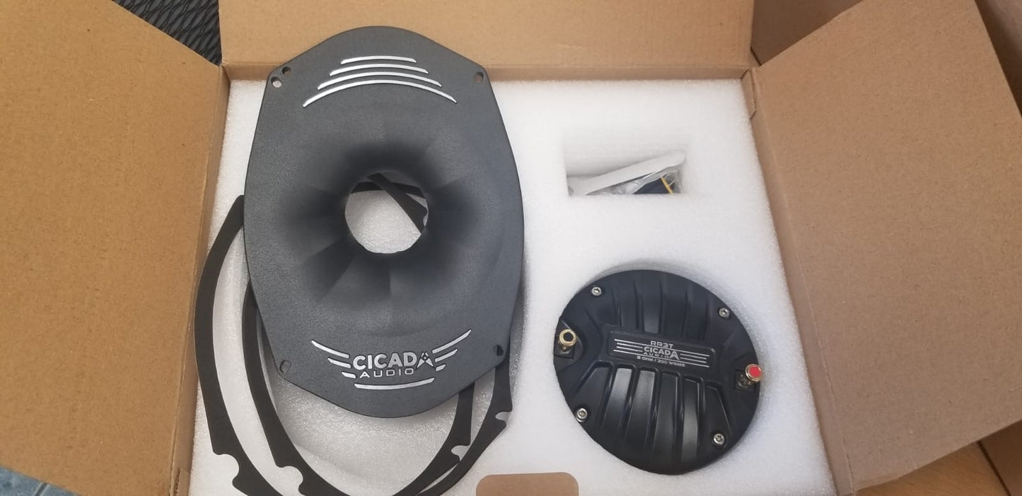 Cicada Audio Compression Drivers/Horn Cicada Audio RR3 6x9 Compression Driver