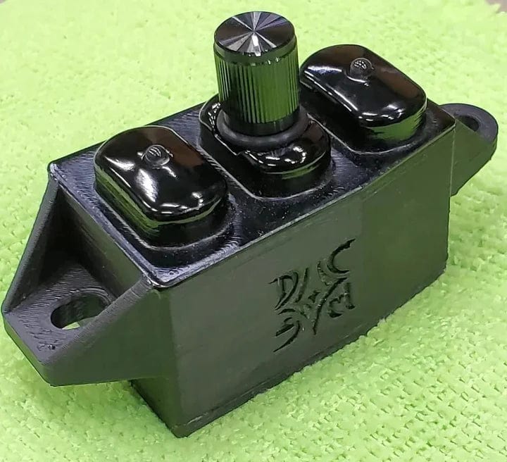 Subwoofer Bass Knob Harley Davidson Dube's Custom Street Machines