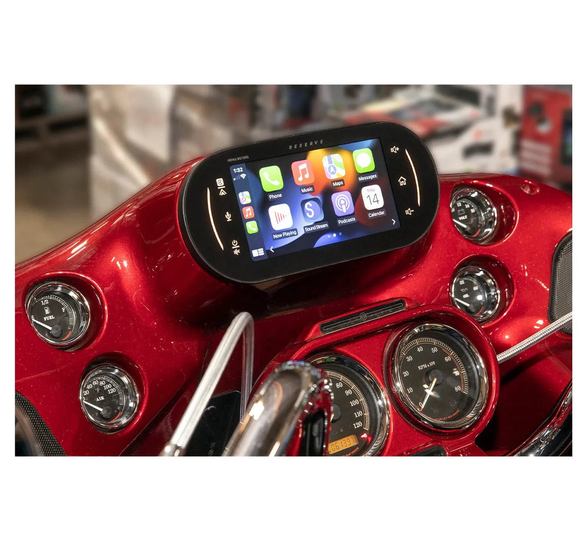 HDHU.9813RG Replacement Radio Harley Davidson Plug & Play Radio