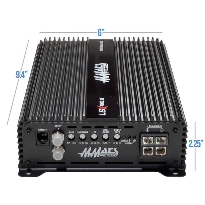 MMats Pro Audio Amplifiers MMATS PRO AUDIO LSX4000.1