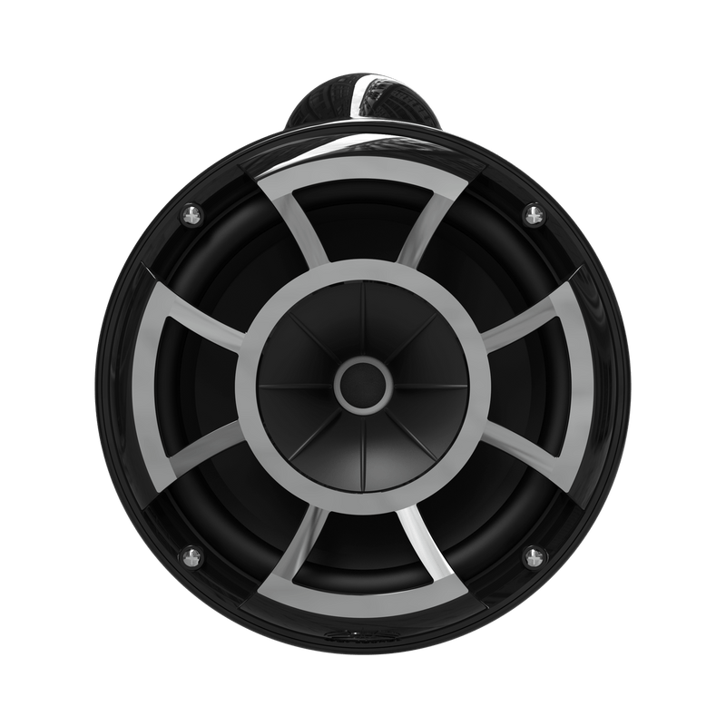 Wet Sounds Boat Wake Tower Speakers Wet Sounds REV8™ Black V2 | Revolution Series 8" Black Tower Speakers