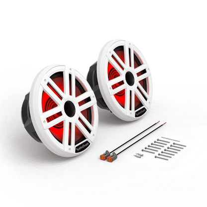 RF Boat Boat Coax Speakers Rockford Fosgate M2 8” Color Optix™ Marine 2-Way Speakers