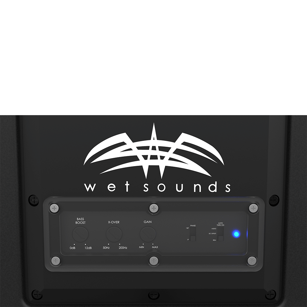 Wet Sounds Boat Boat Subwoofer Wet Sounds STEALTH AS-10 | 10" Active Marine Subwoofer Enclosure