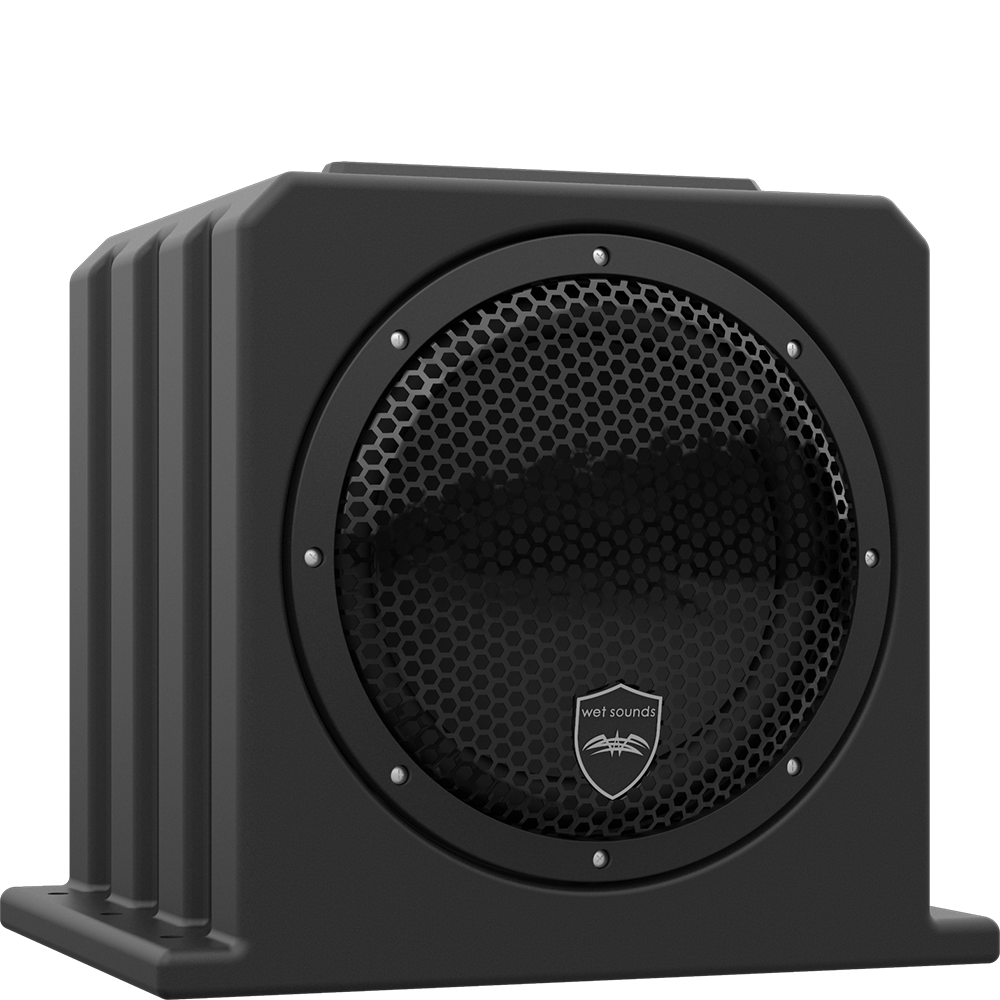 Wet Sounds Stealth 10" Powered Stealth 10" Subwoofer Garage Bagger