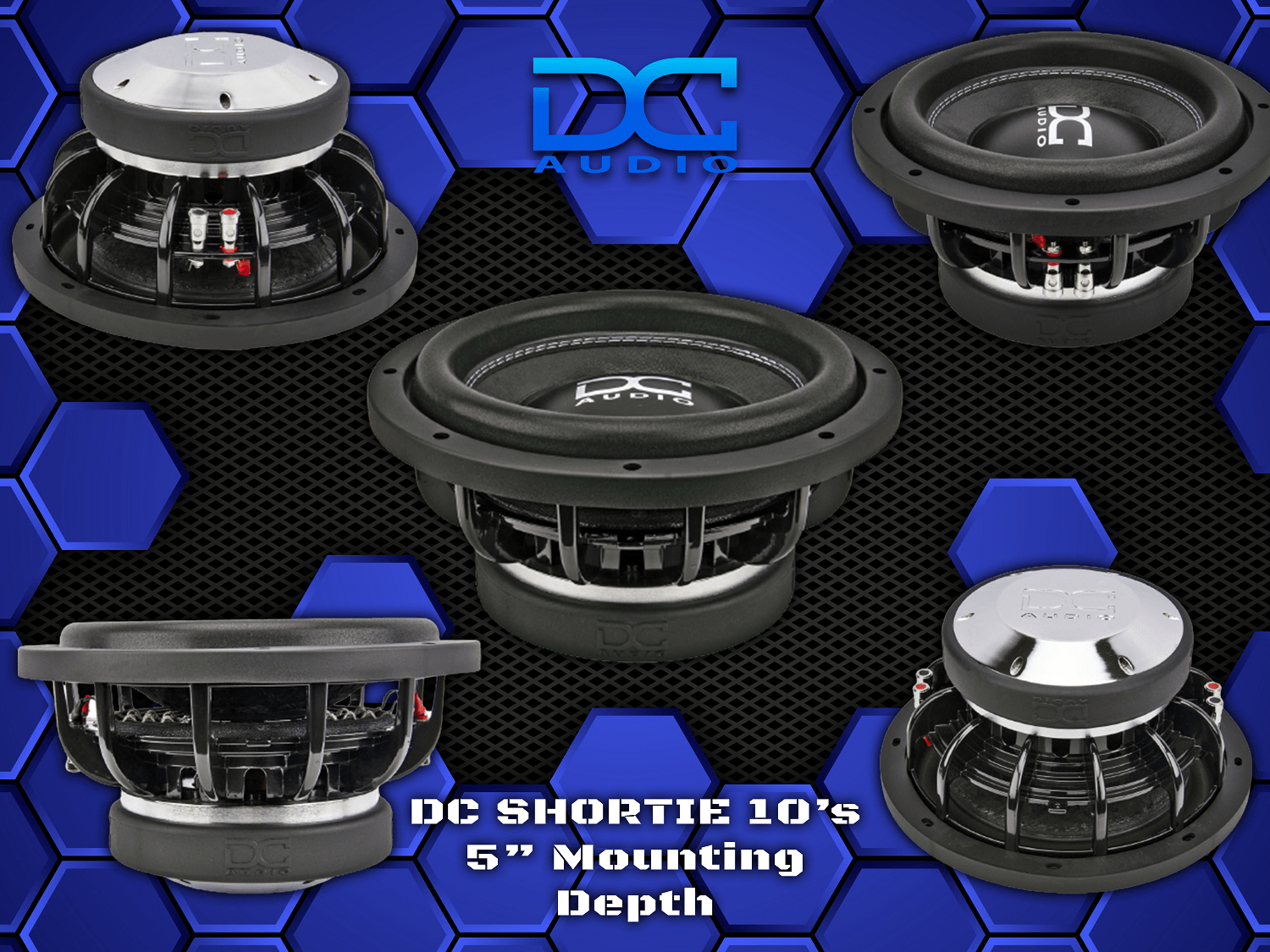 Dc hot sale audio subwoofer