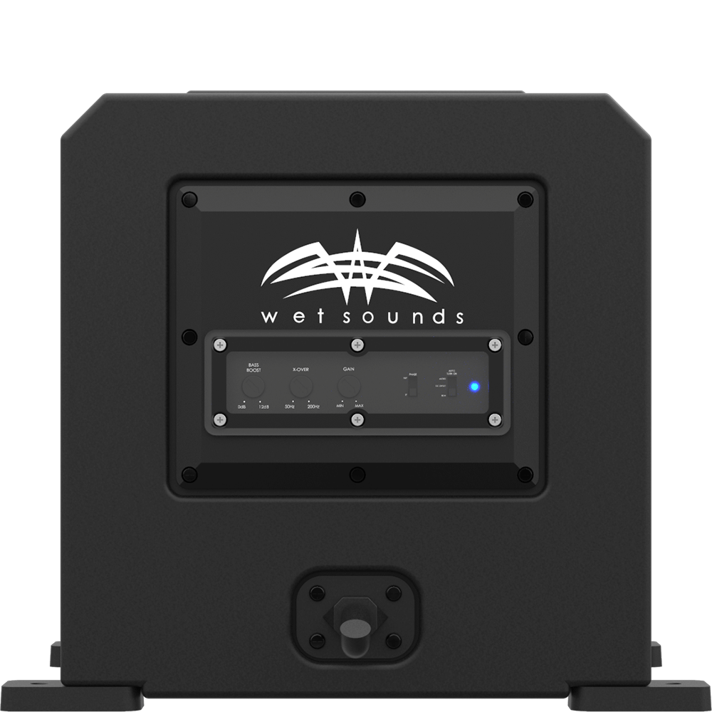 Wet Sounds Boat Boat Subwoofer Wet Sounds STEALTH AS-8 | 8" Active Marine Subwoofer Enclosure